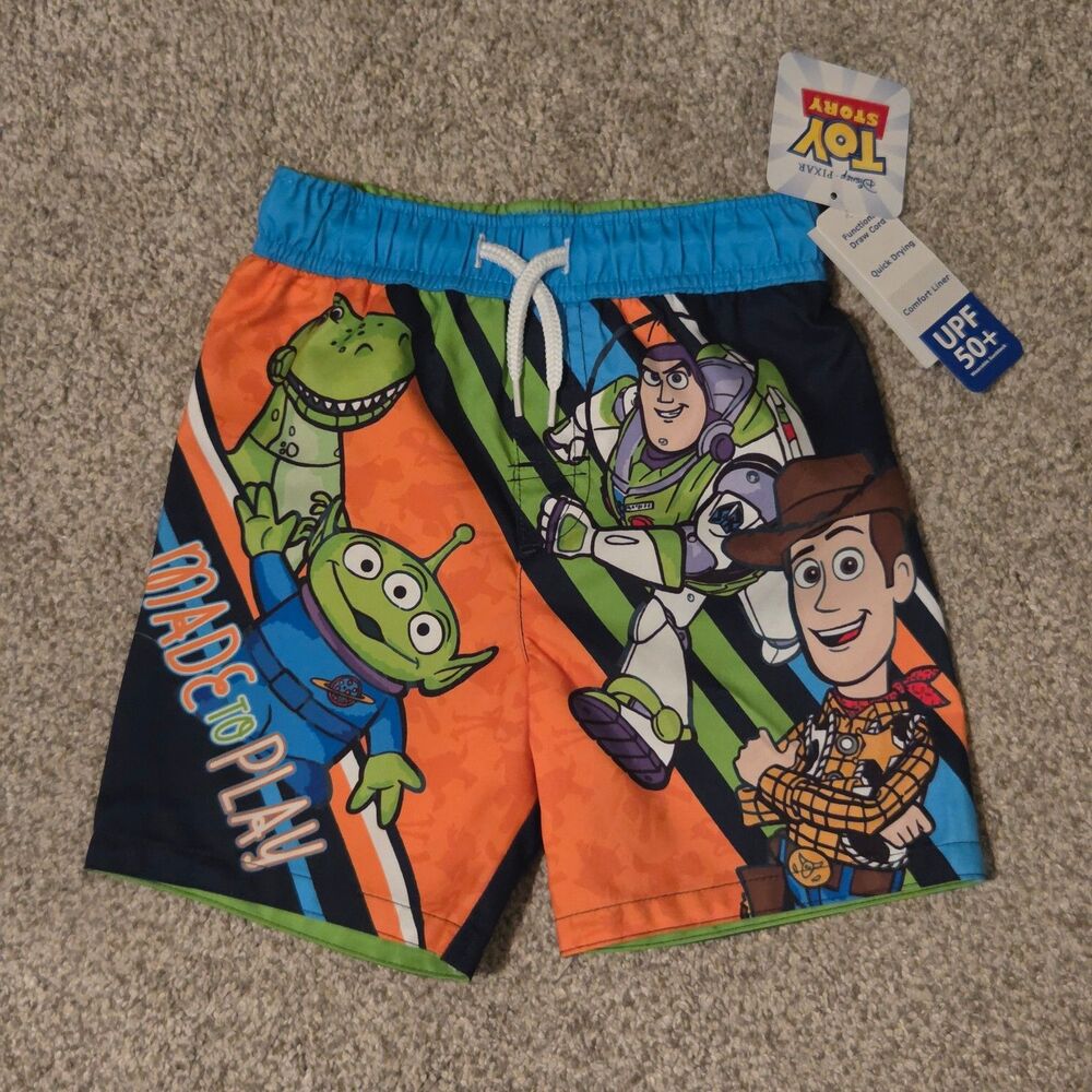 Toy Story Boys Swimsuit Trunks 3T